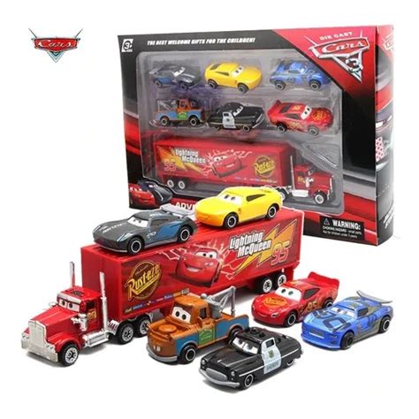 Kit Carrinhos Filme Carros Relampago Mcqueen Tom Mate Shopee Brasil