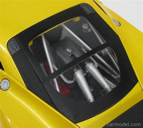 Mattel Hot Wheels Bcj Scale Ferrari Italia C Gt Giallo Tristrato Yellow Met