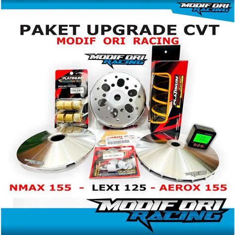 Jual PAKET FULL UPGRADE CVT NMAX 155 PAKET KIRIAN AEROX ROLLER RACING