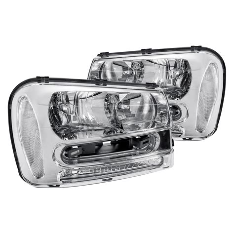 Lumen® 87 1001184 Chrome Euro Headlights