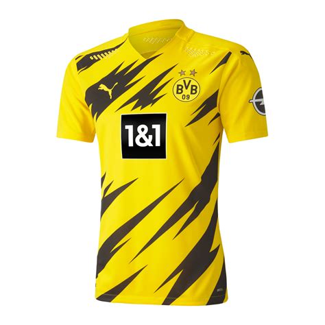 Puma Bvb Dortmund Auth Trikot Home Gelb F Kurze Hose