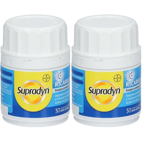 Supradyn Ricarica 50 Integratore Vitamine E Minerali Compresse Set Da