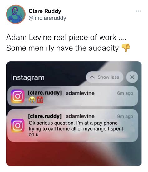 20 Memes Proving Adam Levine Is The Most Cringe Sexter Alive Funny