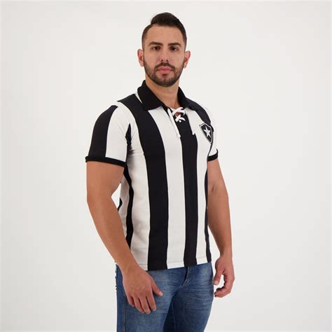 Camisa Botafogo Retrô 1910 Escudo FutFanatics