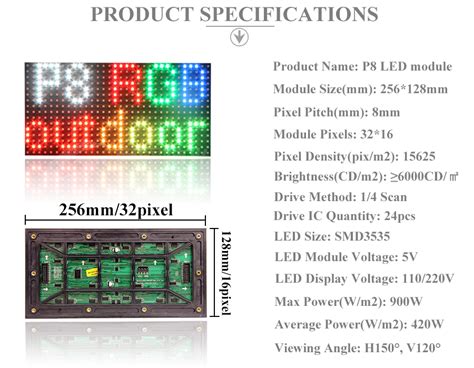 Outdoor 8 Mm Led Module