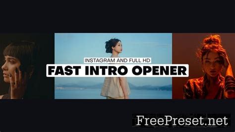 Fast Intro Opener Video Template