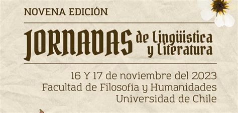 Convocatoria A Las Ix Jornadas De Ling Stica Y Literatura