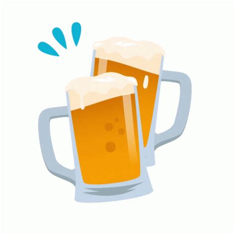 Clinking Beer Mugs Joypixels GIF - ClinkingBeerMugs Joypixels Cheers ...