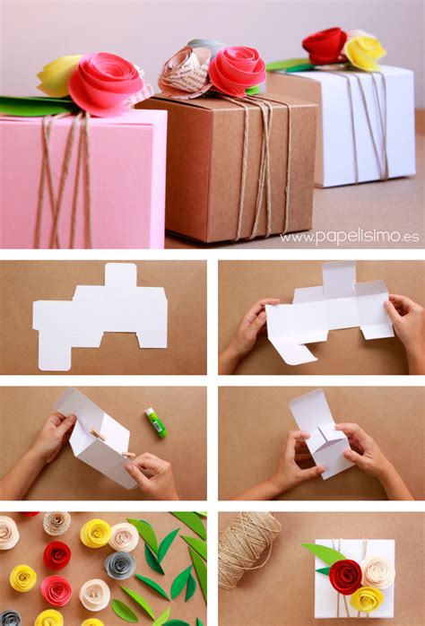 Cómo decorar cajas de regalo para boda Papelisimo