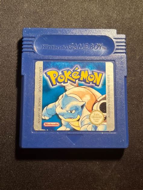 Pokemon Blaue Edition Gameboy Classic Nintendo Deutsch Kaufen Auf Ricardo