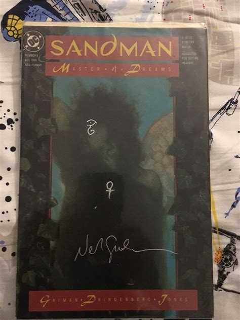 Sandman Death Comic 8 Signed Neil Gaiman Art 1990338869