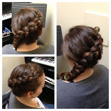 Loose Inverted French Braid Start From Top Of The Side Your Hair Has