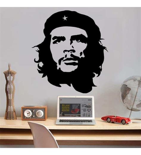 Che Guevara Sil Eti Dekoratif Gen Odas Duvar Sticker Kartma