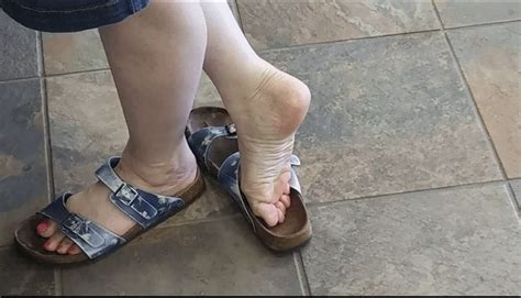 Shoeplay Usa Candid Birkenstocks At The Gas Station