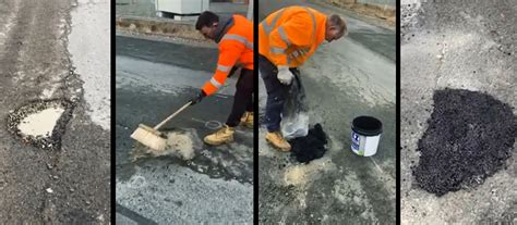 20 To 30 Pothole Repairs In A Day Ez Street New Zealand Cold Asphalt