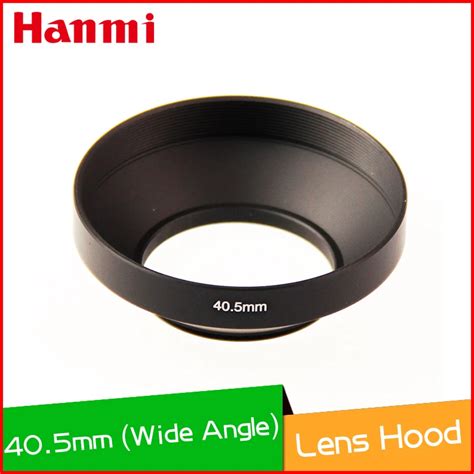 40 5mm Metal Screw Mount Wide Angle Lens Hood For Canon Minolta Pentax