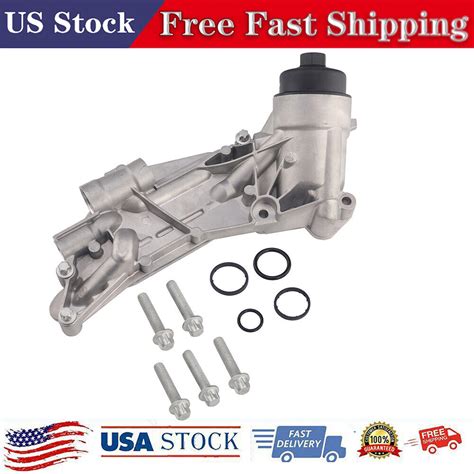 Engine Oil Cooler W Oil Filter Assembly For Chevrolet Cruze Aveo 93186324 Ebay