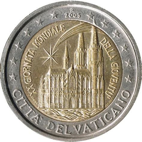 VATICANO 2005 2 commemorativo XX Giornata mondiale della gioventù