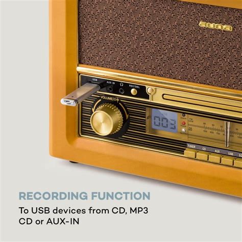 Auna Belle Epoque Retro Stereo Sistem Oreh