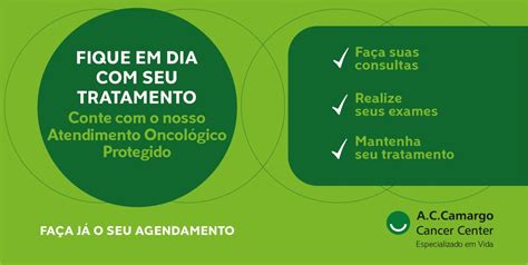 Accamargo Cancer Center No Linkedin Atendimento Oncológico Protegido