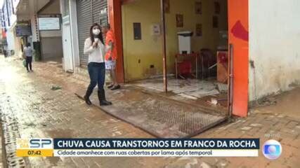 V Deo Chuva Causa Estragos Em Franco Da Rocha Bom Dia Sp G