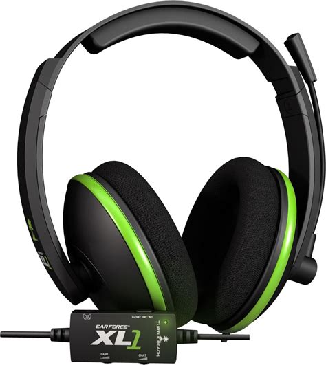 Turtle Beach Ear Force Xl1 Headset Xbox 360 Colour May Vary Uk Pc And Video Games