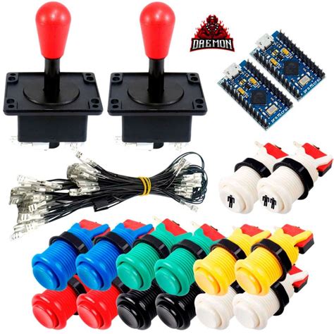 American Joysticks Kit Spieler Tasten Daemon Encoder Usb