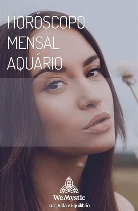 Horóscopo Mensal Aquário Lockscreen Lockscreen Screenshot