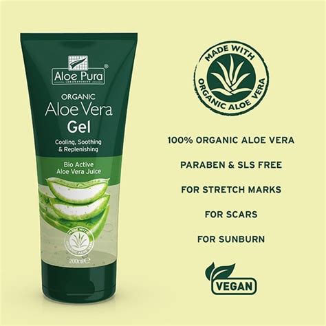 Aloe Pura Aloe Vera Skin Gel 200ml Skin Superdrug