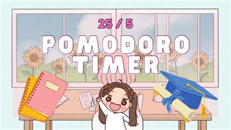 POMODORO TIMER 25 5 1 Hour Session Boost Productivity And Stay