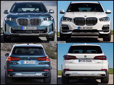 Bild Vergleich Bmw X Facelift Trifft G Pre Facelift