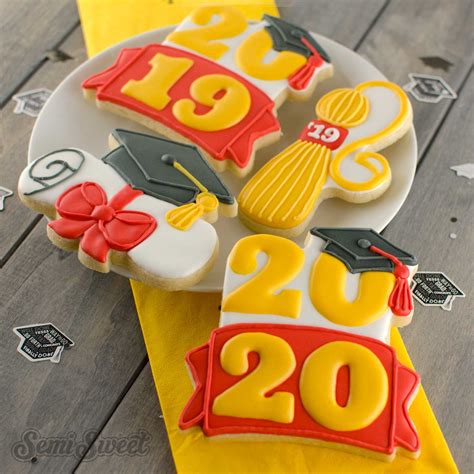 Grad Year Banner Cookie Cutter Semi Sweet Designs