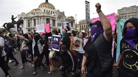 Marchas Cdmx Colectivas Feministas Se Manifestarán En Bellas Artes Y