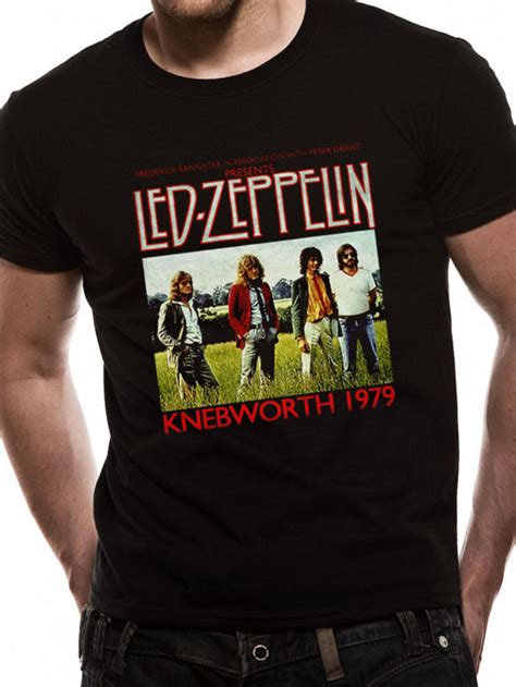 Led Zeppelin Knebworth T Shirt Tm Shop