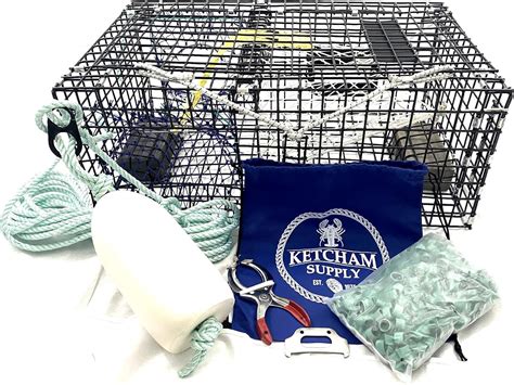 Ketcham Supply Lobster Trap With Rope Buoy Bait India Ubuy