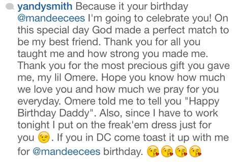 Yandy Reveals Mendeecees Harris' Birthday Jail Pics | Hollywood Street King