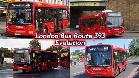 London Bus Route 393 Evolution - YouTube