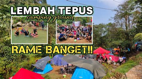 Lembah Tepus Camping Ground Pesona Air Terjun Bertingkat Di Pamijahan