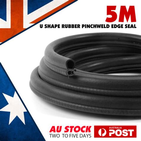 5m Automotive Industrial Rubber Pinch Weld Door Seal U Type Edge Trim