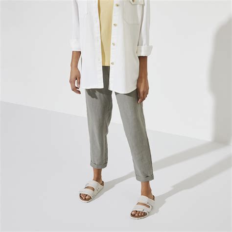 Uji Nubucksuede Leather Antique White Birkenstock