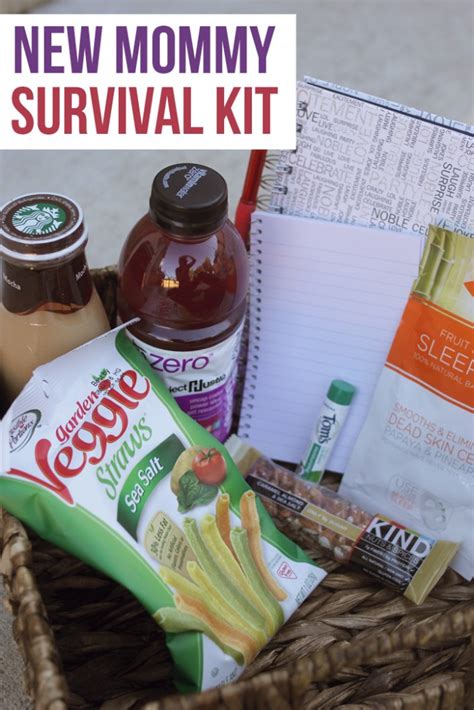 How To Make A Last Minute New Mommy Survival Kit