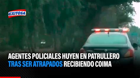 Como Fugitivos Agentes Policiales Huyen En Patrullero Tras Ser