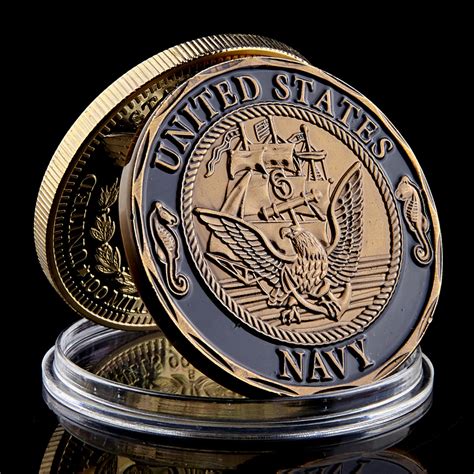 Us Navy Shellback Crossing The Line Sailor Commemorative Challenge Coin