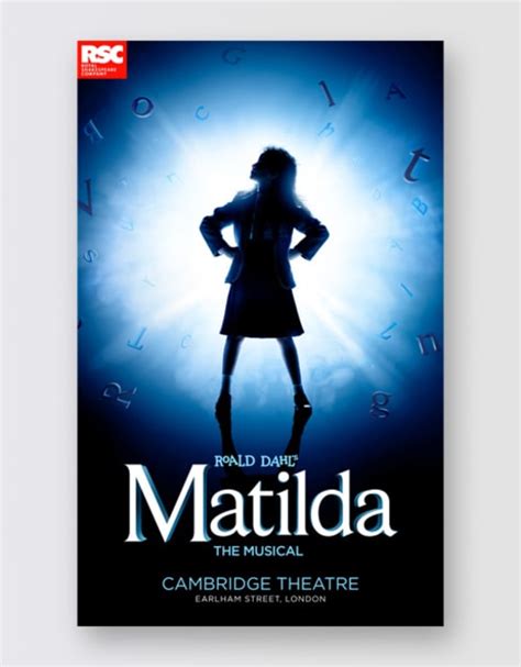 Matilda The Musical | LONDON Poster