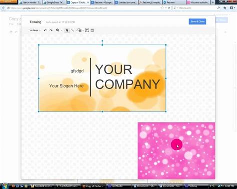 Where To Print Business Cards Of Business Card Template Google Docs In