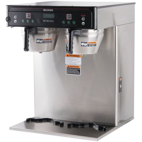 Bunn Brewwise Icb Twin Dual Infusion Series Stainless Steel