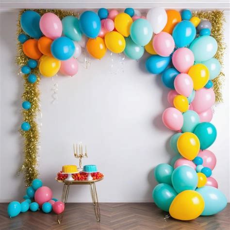 Premium Photo | Party decoration of balloons photography