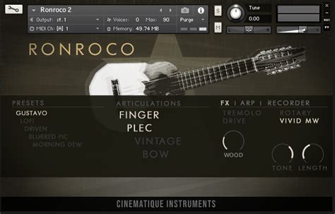 Ronroco | Cinematique Instruments | bestservice.com | EN