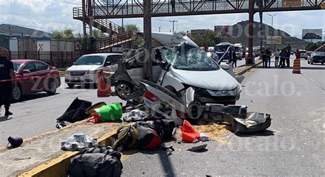 Brutal Accidente En Ramos Arizpe Deja Dos Persona Sin Vida Peri Dico