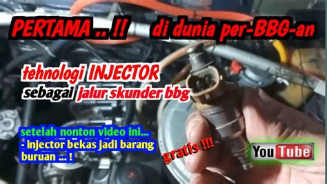 Instal jalur skunder menggunakan INJEKTOR mobil hati² jangan sampai